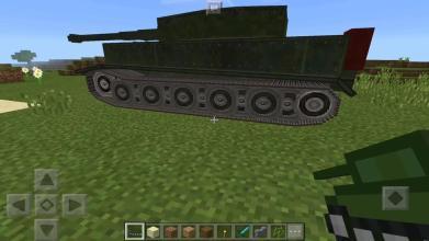 War Tank Mod for MCPE!截图5