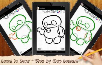 Learn to Draw Baymax Big Hero 6截圖5