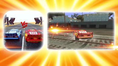 Lightning car Mcqueen Racing games截图1