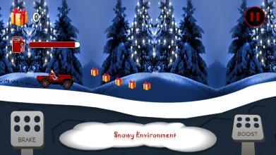 Christmas Santa Claus Hill Sleigh Snow Ride 3D截图5