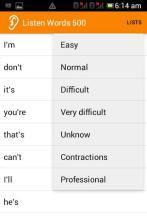 Listen Words (聽(tīng)英語(yǔ)。)截圖