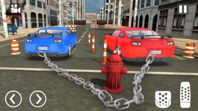 Chained Cars Racing Rival Games 3D截图5