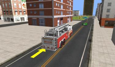消防队员卡车救援3D截图2