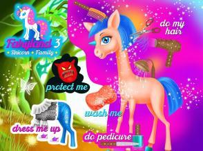 Fairyland 3 Unicorn Family截图3