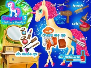 Fairyland 3 Unicorn Family截图1