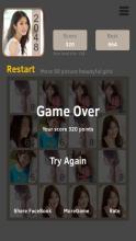 Hot Girl 2048 Puzzle截图5