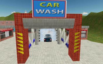 New Limousine Car Wash Service Station 2018 3D截图4