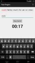Fast Fingers - Typing race截图5