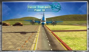 Classic Transport Plane 3D截图5