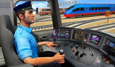 Indian Train City Driving Sim- Train Games 2018截图3