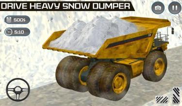 Snow Plow Rescue Truck Loader截图4