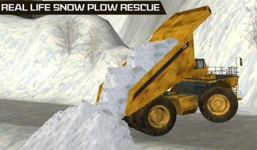 Snow Plow Rescue Truck Loader截图3
