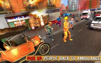 Fire Fighter Truck Real City Heroes截图