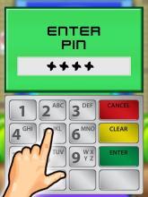 ATM机模拟器 - 儿童购物游戏截图1