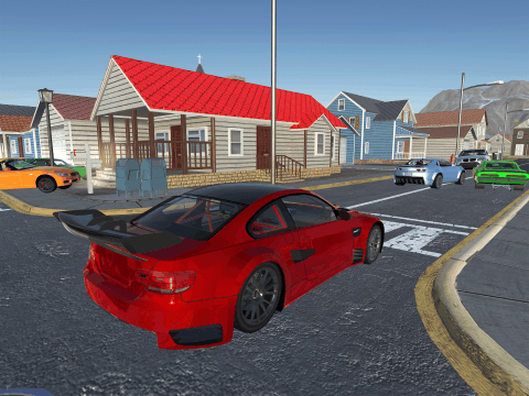 跑车模拟器 - 上瘾的警察追逐游戏截图1