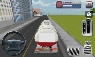 Oil Truck Transporter 3D截图5