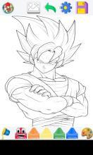 Goku super saiyan coloring截图5