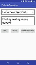 Pig Latin Translator/Detranslator截图5