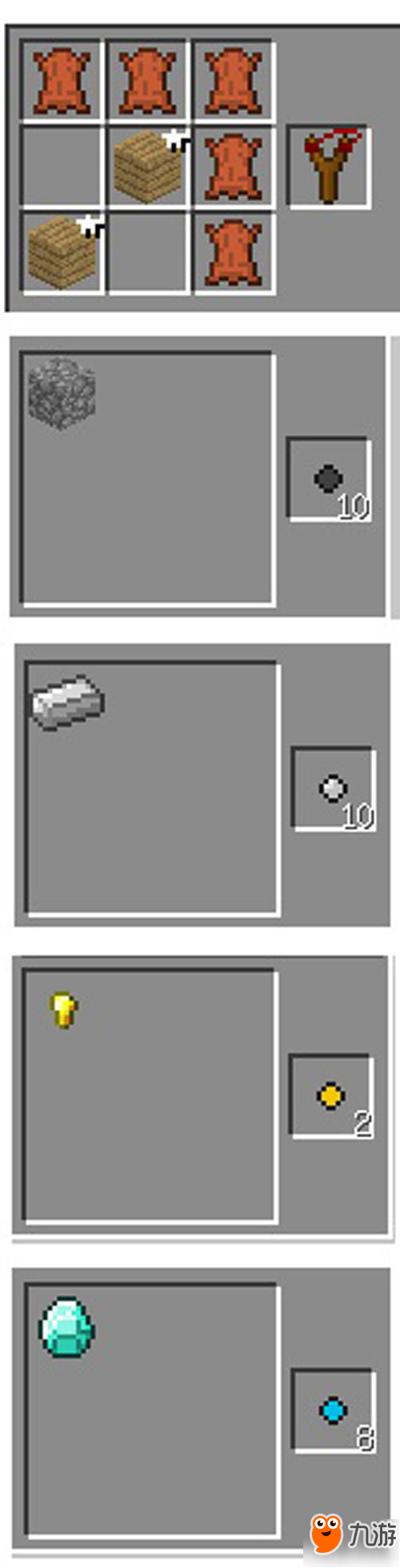 我的世界弹弓怎么做？弹弓制作素材技巧步骤教程