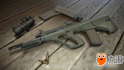 绝地求生新武器AUG A3半自动步枪介绍