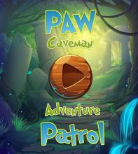 Rayder Caveman PAW The Patrol: Jungle Run截图2