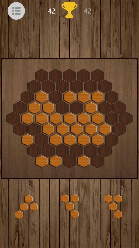 Wood Block Hexa Puzzle截图