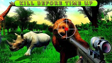 野生动物狩猎 - 边境野生动物园射击截图4