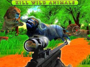 野生动物狩猎 - 边境野生动物园射击截图3