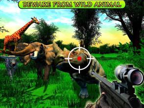 野生动物狩猎 - 边境野生动物园射击截图