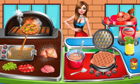 烹饪时间 - 食物游戏截图4