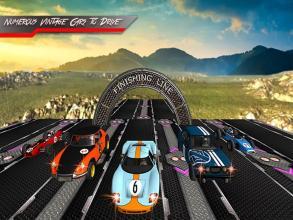 Classic Cars Simulator: 97% Impossible Track Game截图5