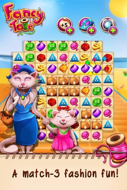 Fancy Tale:Fashion Puzzle Game截图5