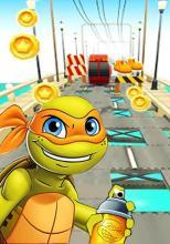 Turtles Subway Ninja截图