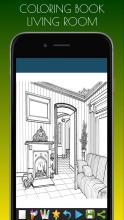 Coloring Page Living Room截图5