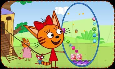 Three Cats Jump kids games截图1