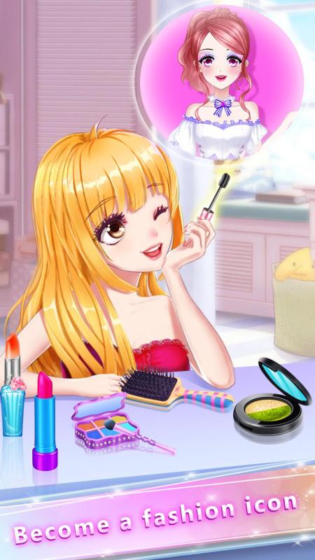 Anime Girl Fashion Makeup截图5