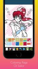 Coloring Page Sailor Characters截图5