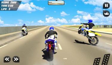 越野车骑士特技赛3D:Offroad Bike Racing截图5