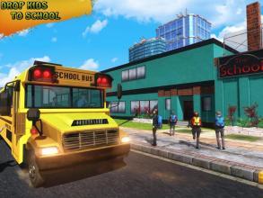 高中巴士司机：巴士运输游戏截图5