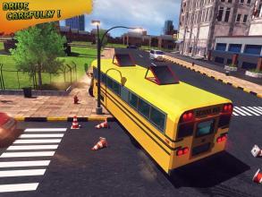 高中巴士司机：巴士运输游戏截图1