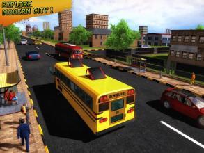 高中巴士司机：巴士运输游戏截图