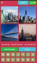 4 Pics 1 Word : The City Quiz截图1