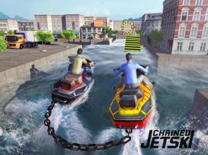 Chained Jet Ski: Top Power Boat Water Racing Games截图5