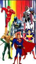 Coloring book for justice heroes截图5