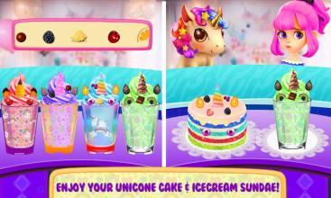 Unicorn Food Party Cake & Ice Cream Slushy截图5