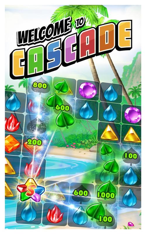 Cascade: Spin & Match Gem Puzzle App截图5