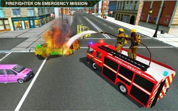 消防队员 英雄 市 拯救截图4