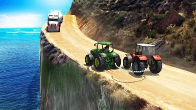 Chained Tractor Offroad : Pull Hill Climb Driving截图5