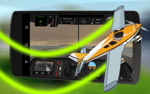 Real 3D Pilot Airplane Flight截图5