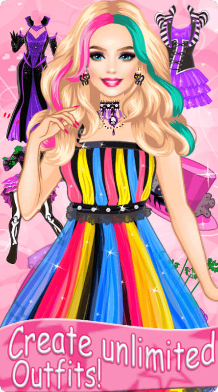 Fashion Stylist Dress Up & Make Up Games截图5